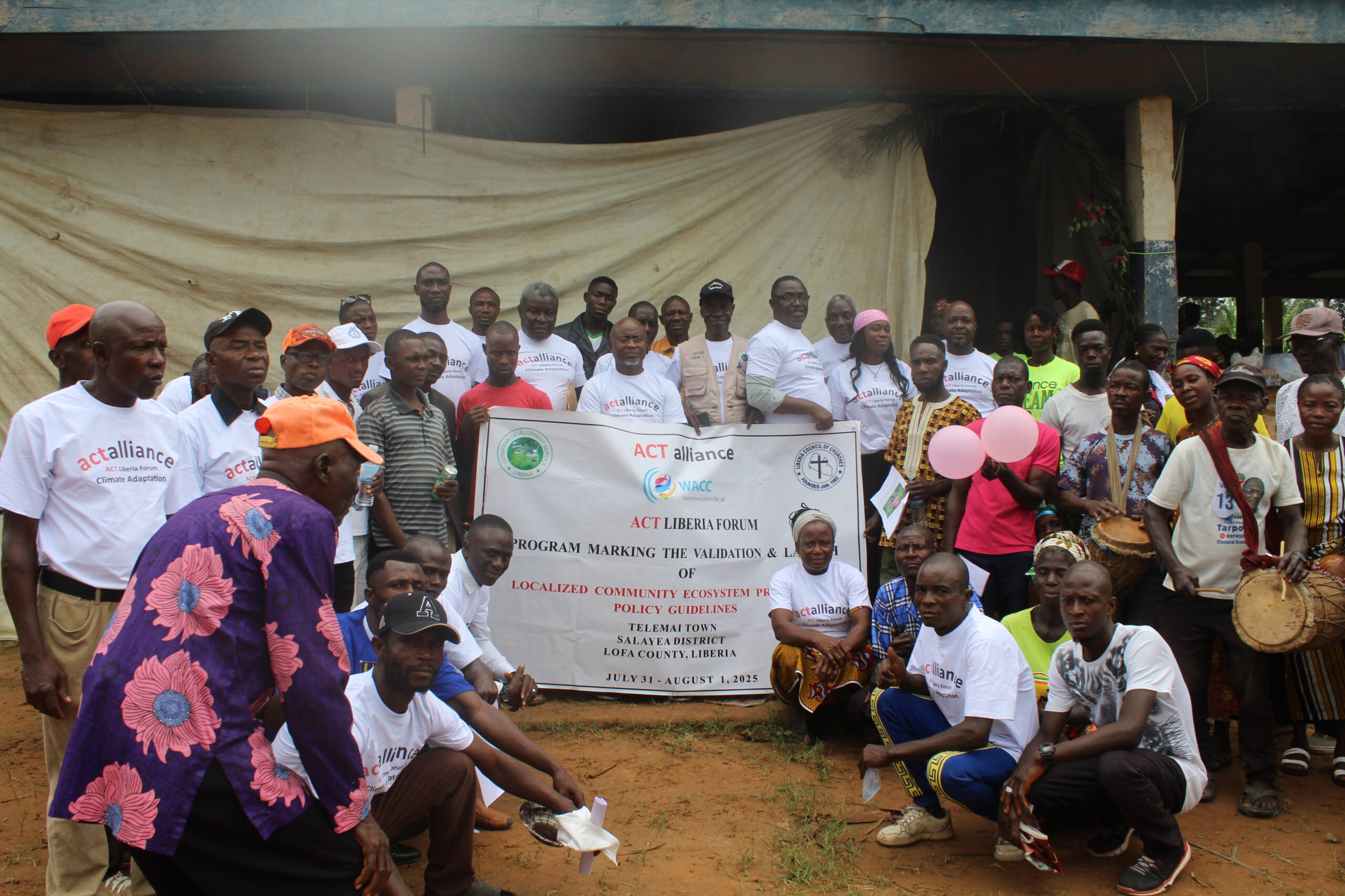 Read more about the article ACT Liberia Forum Launched Climate Change Adaptation Project Policy Guidelines in Telemai Community, Salayea District, Lofa County.